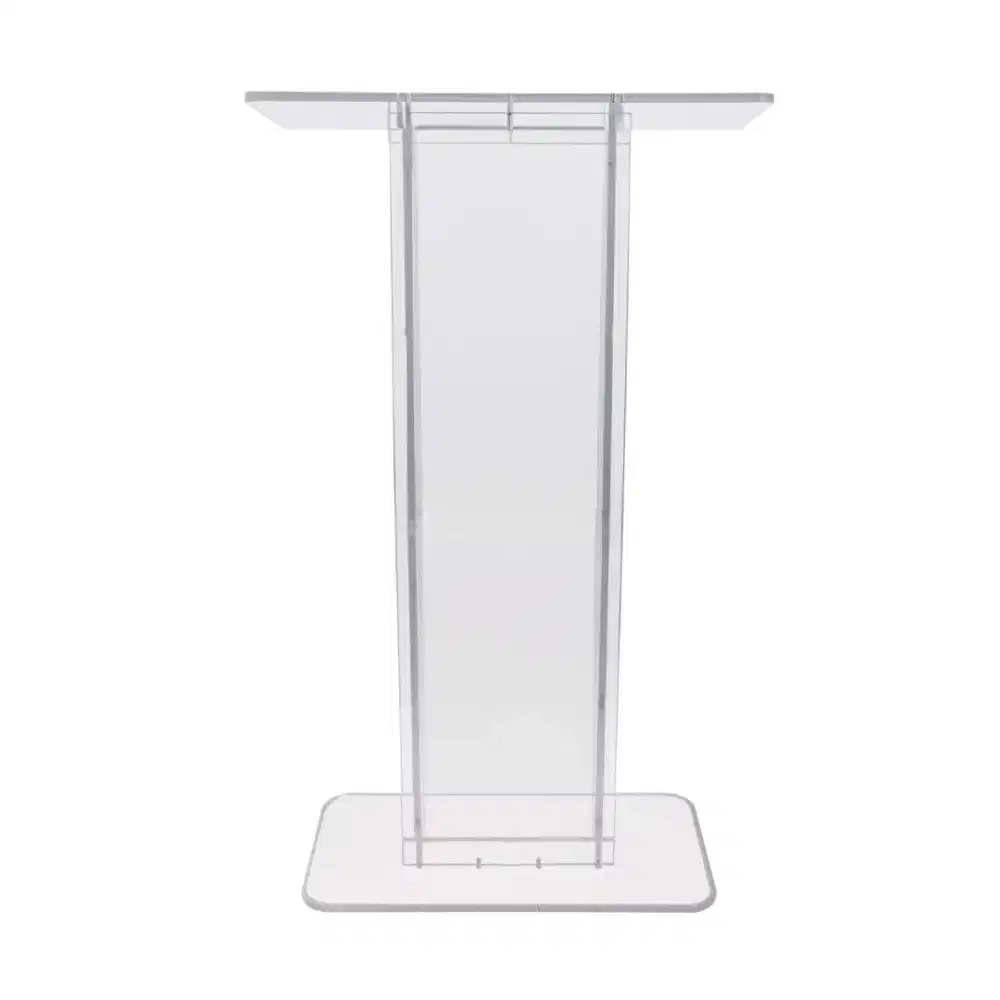 Podium Acrylic Mimbar Akrilik Meja Pidato / Ceramah
