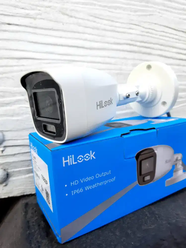 Paket cctv murah hilook full color tetap berwarna meski gelap