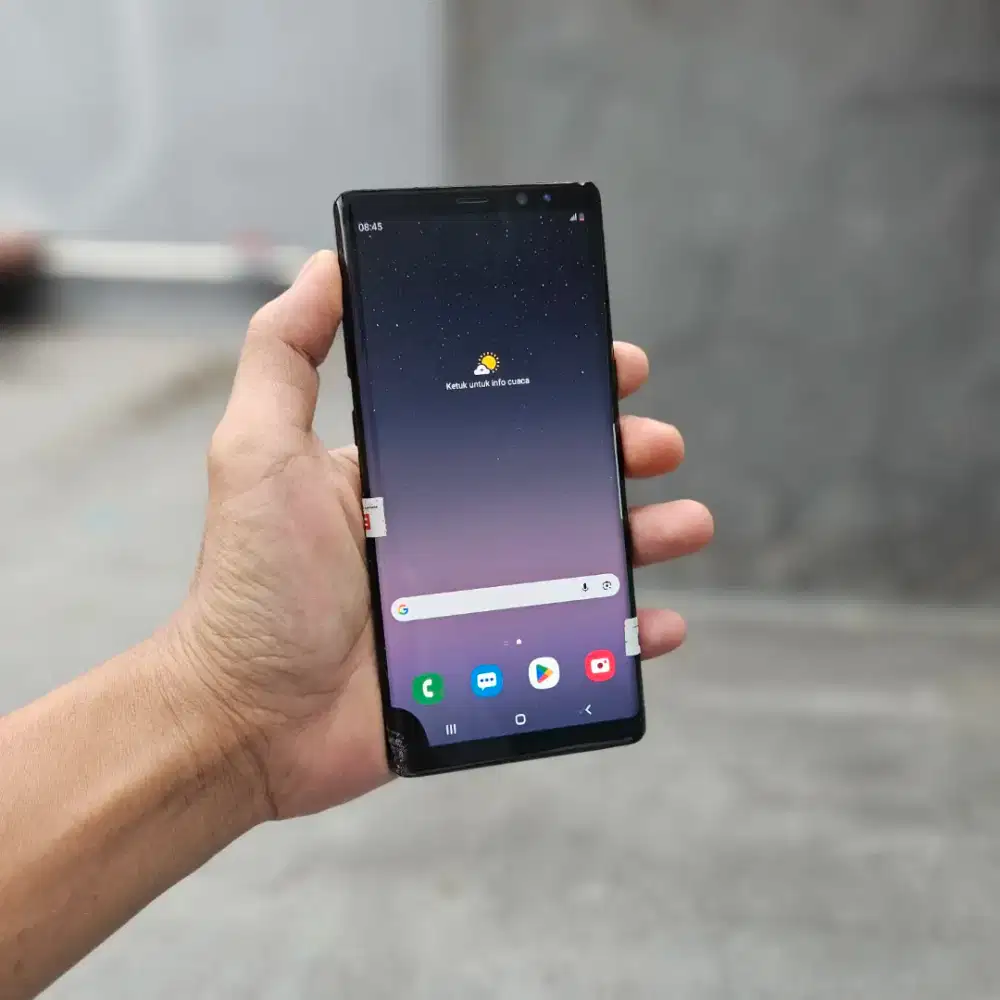 SAMSUNG GALAXY NOTE 8 SEIN 6/64 DUAL SIM MINUS FUNGSI 100% NORMAL