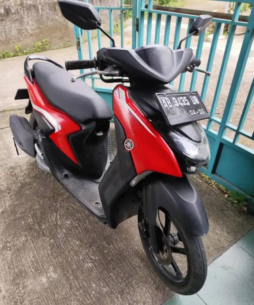 Mio gear THN 2021 plat AB Sleman