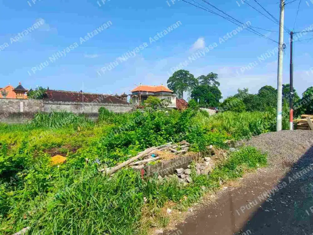 Disewakan Tanah Zona Kuning Akses Mobil di Sesetan, Cocok untuk Kos-Kosan