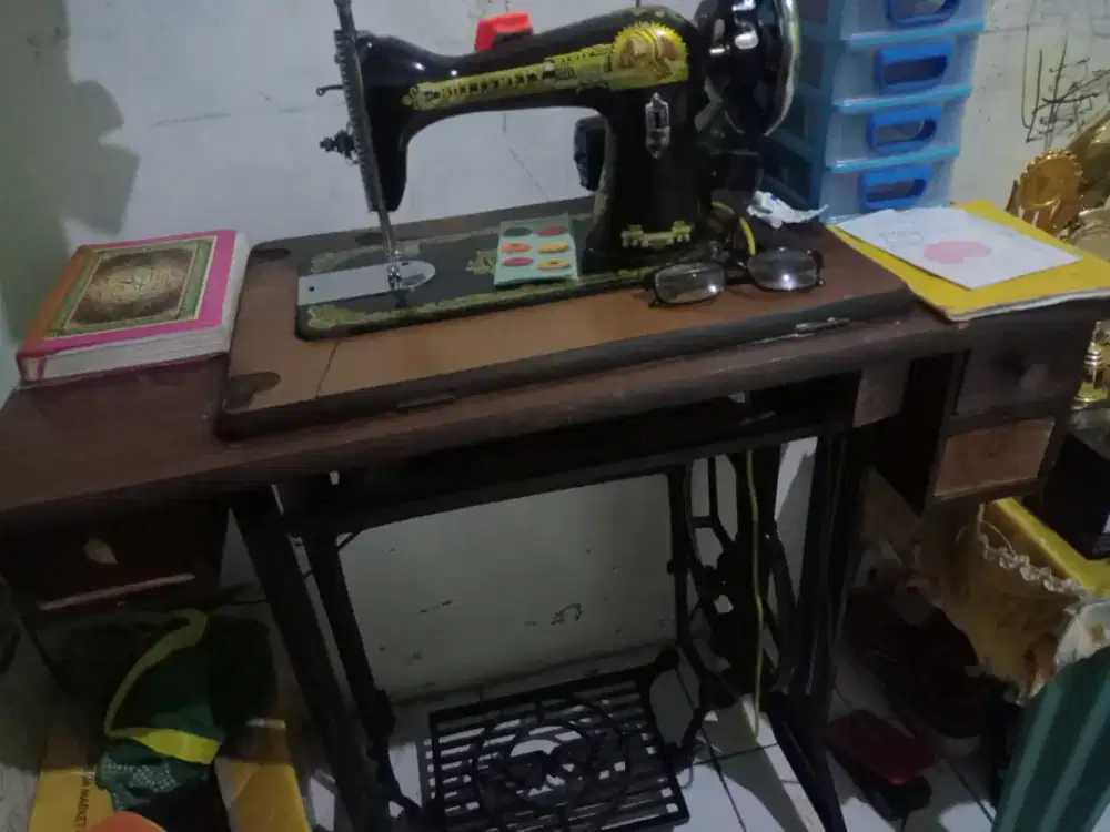 Jual cepat mesin jahit butterfly jadul