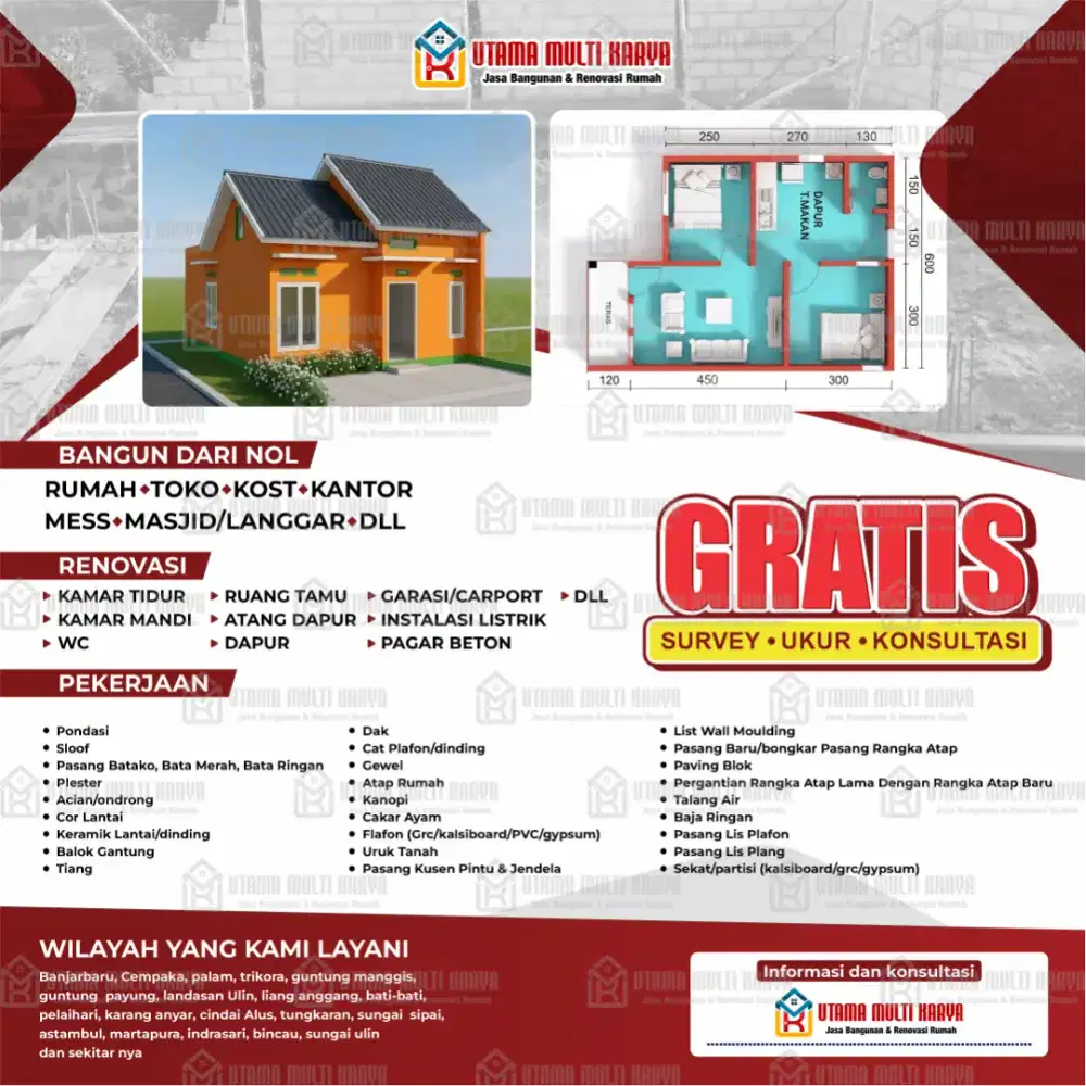 TUKANG BANGUNAN PROFESIONAL