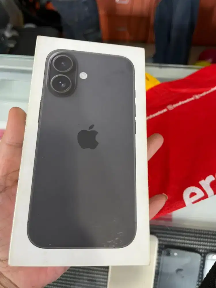 NEW IPHONE 16 256 GRS RESMI 1 THN (SISA 1 UNIT