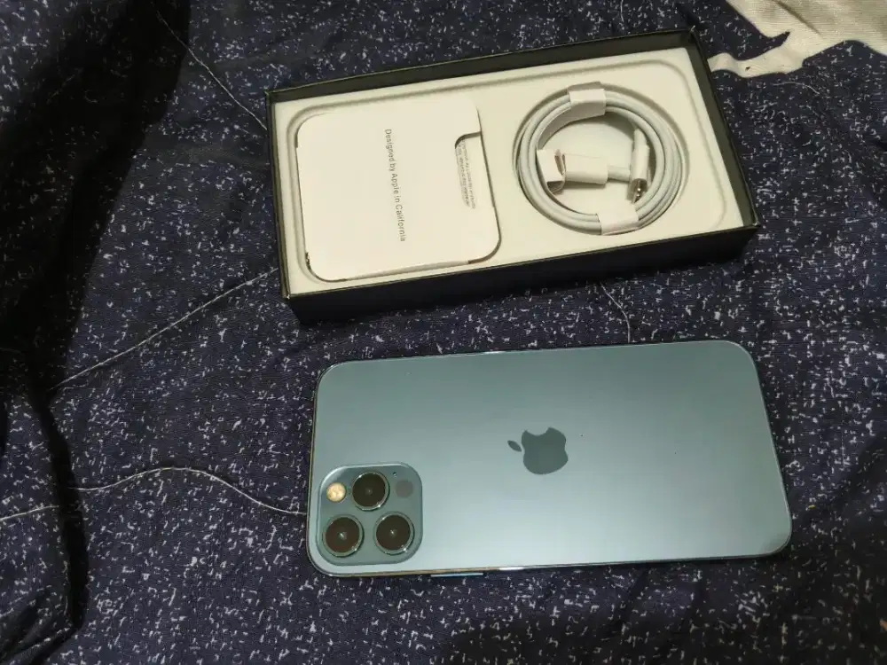 Iphone 12 pro 128gb baru setabil