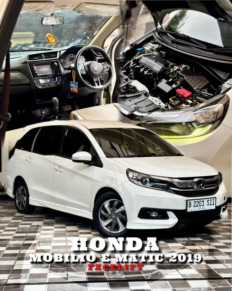 Honda Mobilio E AT Matic 2019 Model 2020 Putih