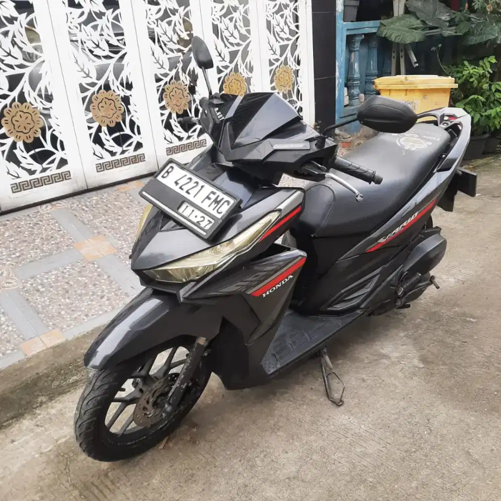 Honda Vario LED 125 2017 ss lengkap mesin bagus pajak hidup Bekasi Kab