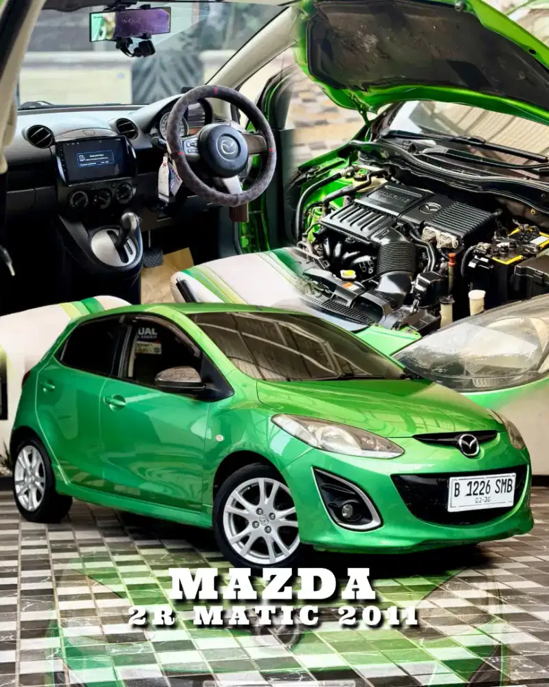 Mazda 2 R HB AT Matic 2011 Kondisi Siap Pakai