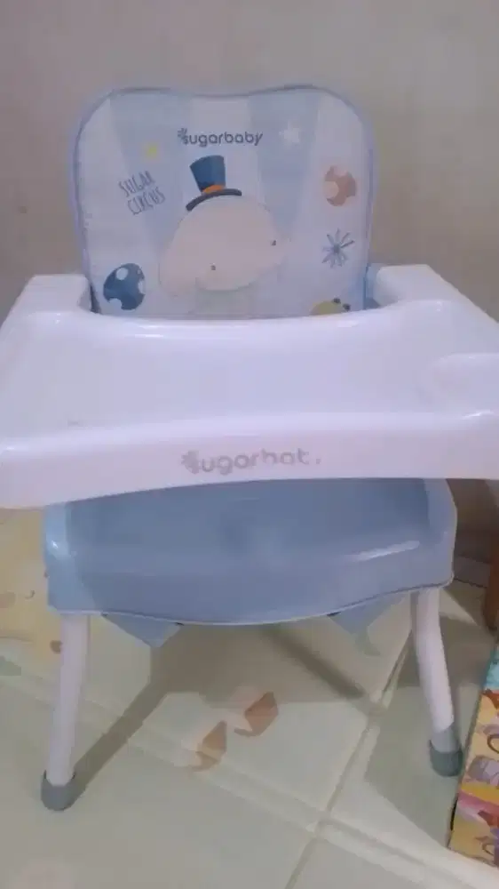 Baby chair (sugarbaby) feeding set & baby gym