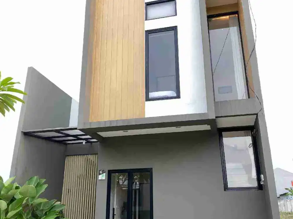 Rumah 2 Lantai Siap Huni 3KT/2KM Dekat St.Cisauk Dan Aeon Mall Bsd