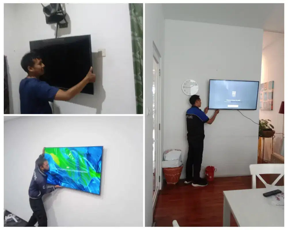 Braket +pasang/pasang saja terima rapih bracket breket briket led tv