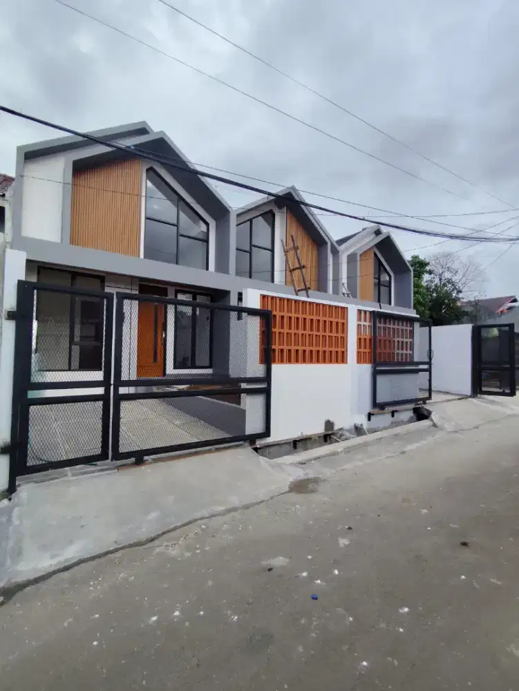 Rumah Baru Siap Huni Model Scandinavian + Mezzanine