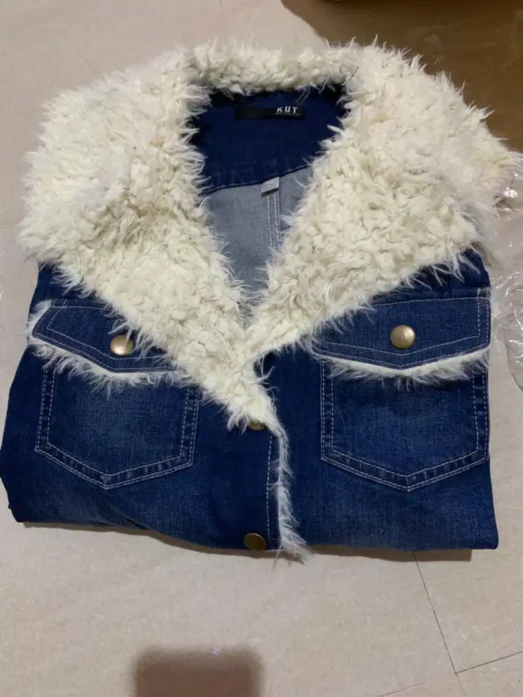 Outer JINS import bulu bulu fashion