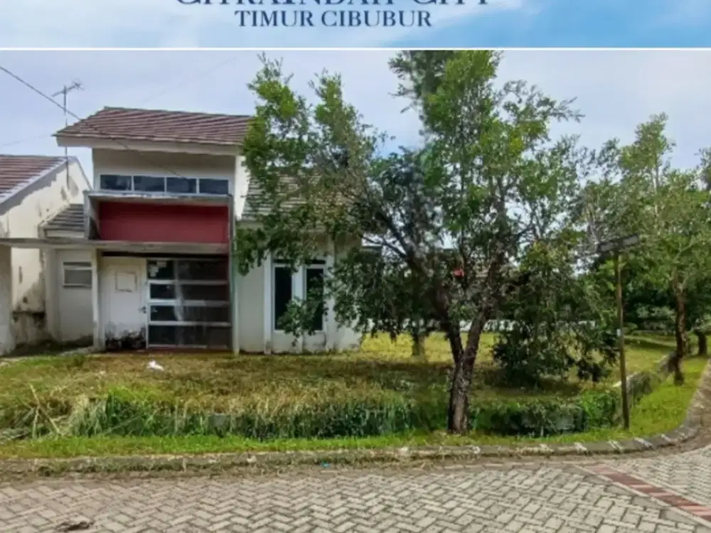 Rumah Hook Murah Cluster Semi Real estate Citra Indah City