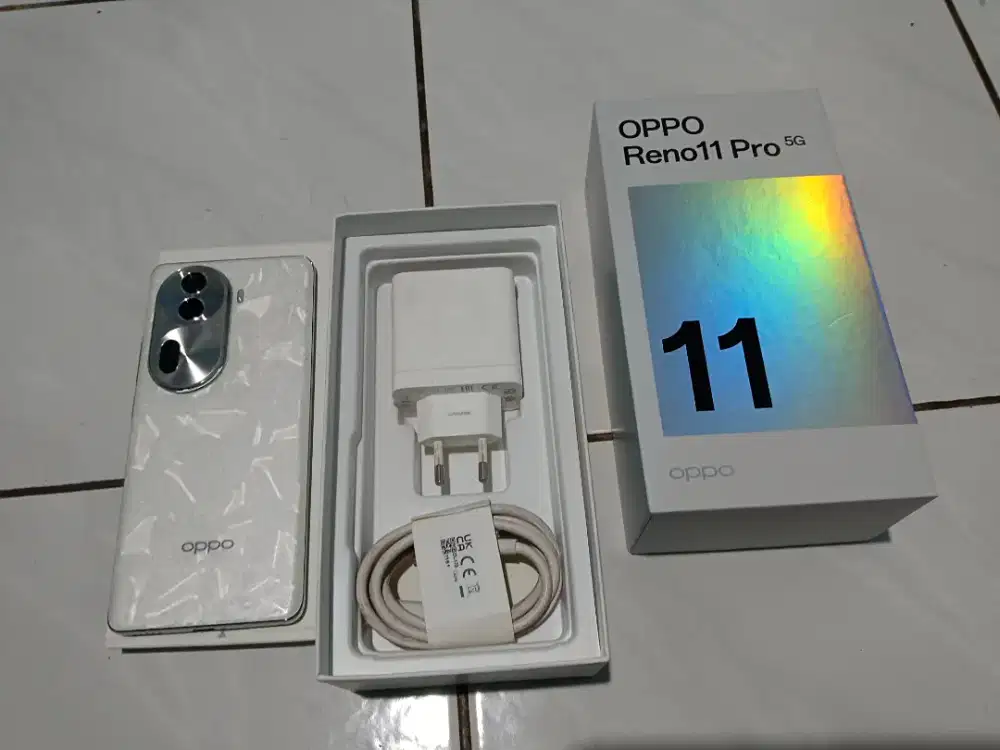 Oppo reno 11 pro 5G ram 12/512 gb second fullset ori