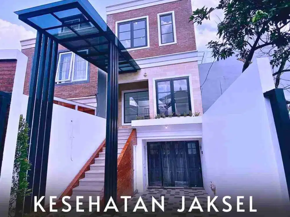 Dijual Rumah Brand New 3 Lantai Siap Huni Lokasi Strategis di Kesehatan Bintaro Jakarta Selatan