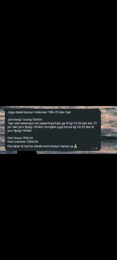 DIBUTUHKAN KARYAWAN SEGERA