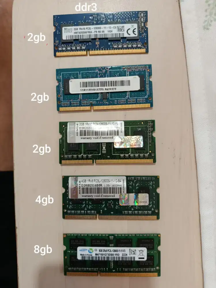 DDR3 Ram Laptop 4gb 8gb