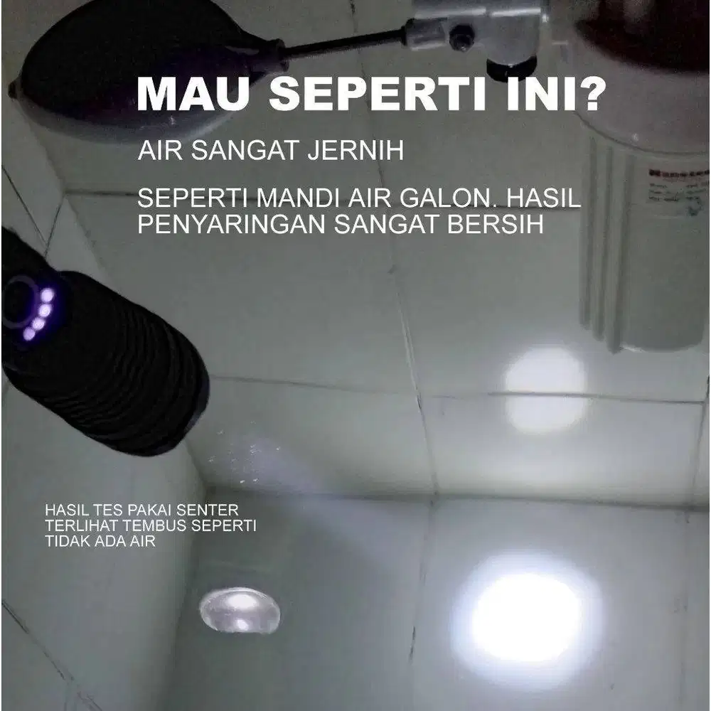 Filter Bak Kamar Mandi Filter Air Kamar Mandi Air Super Jernih Bening