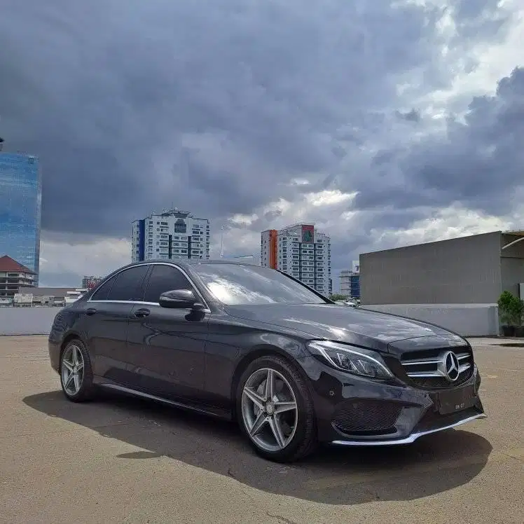 [Dp10%] Mercedes Benz C250 / C 250 AMG 2017 Hitam Panoramic