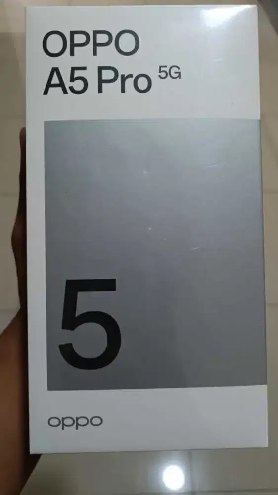 DIJUAL OPPO A5 PRO 5G NEW SEGEL