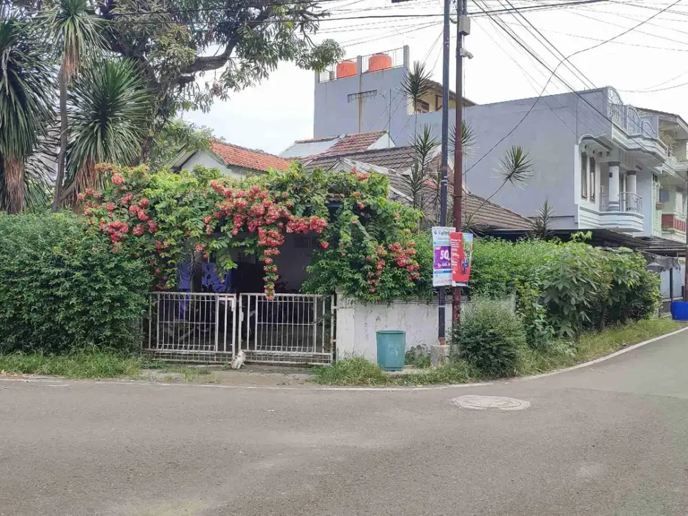 Harga dibawah pasaran Tanah Hook Bonus Rumah Dekat Masjid Di Pratista Antapani Bandung