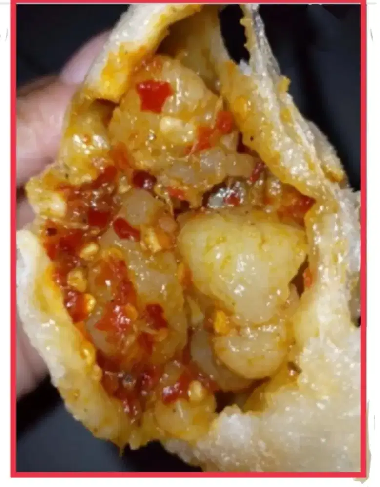 Cireng isi tetelan pedas