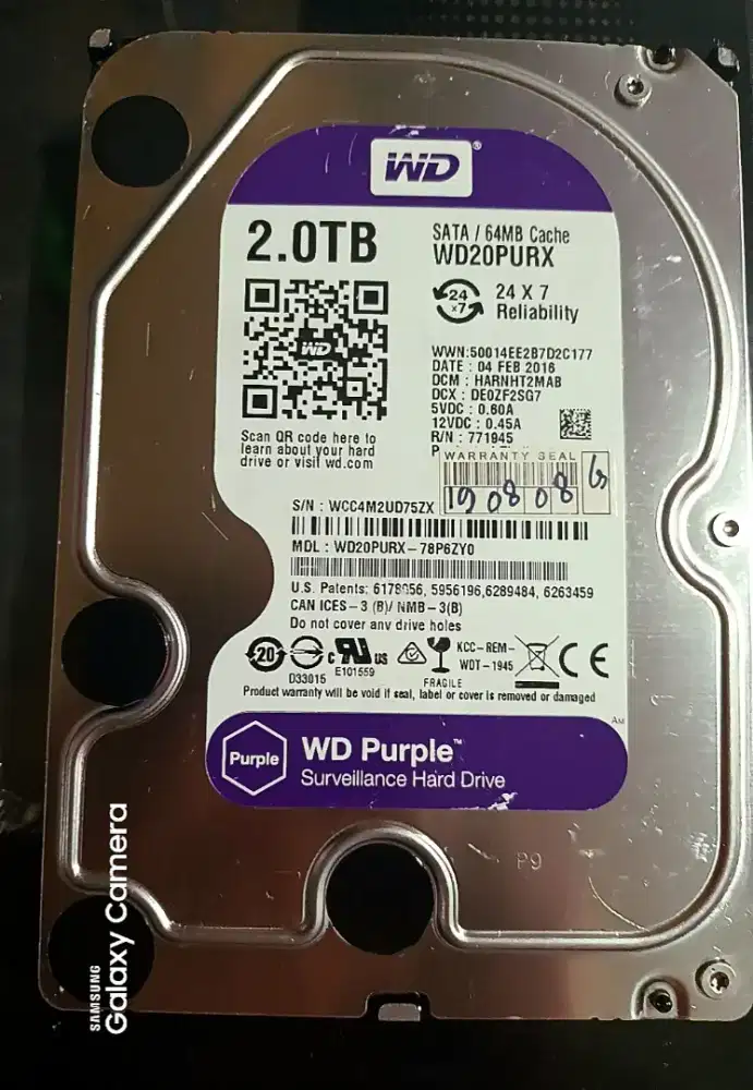 Harsisk PC 2TB( 2000) GB.