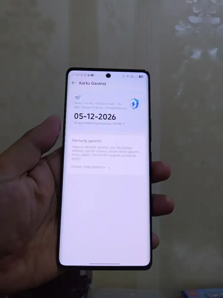 Tecno Pova Curve 5G pemakaian 1bulanan