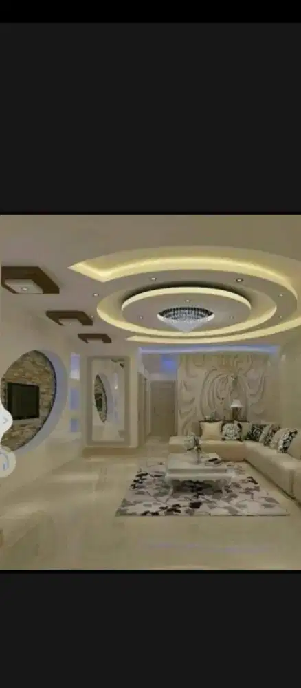 PEMASANGAN PLAFON GYPSUM DAN PVC