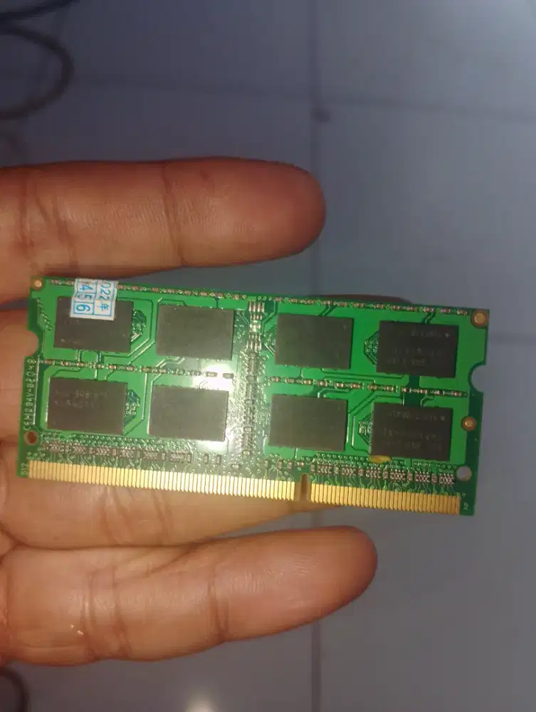 Ram memori laptop 8gb ddr3L tested