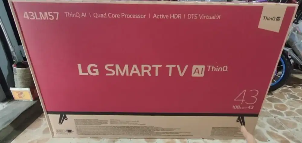 TV SMART LG ThinQ 108/43 inch  Produk Baru,Original,100% OK