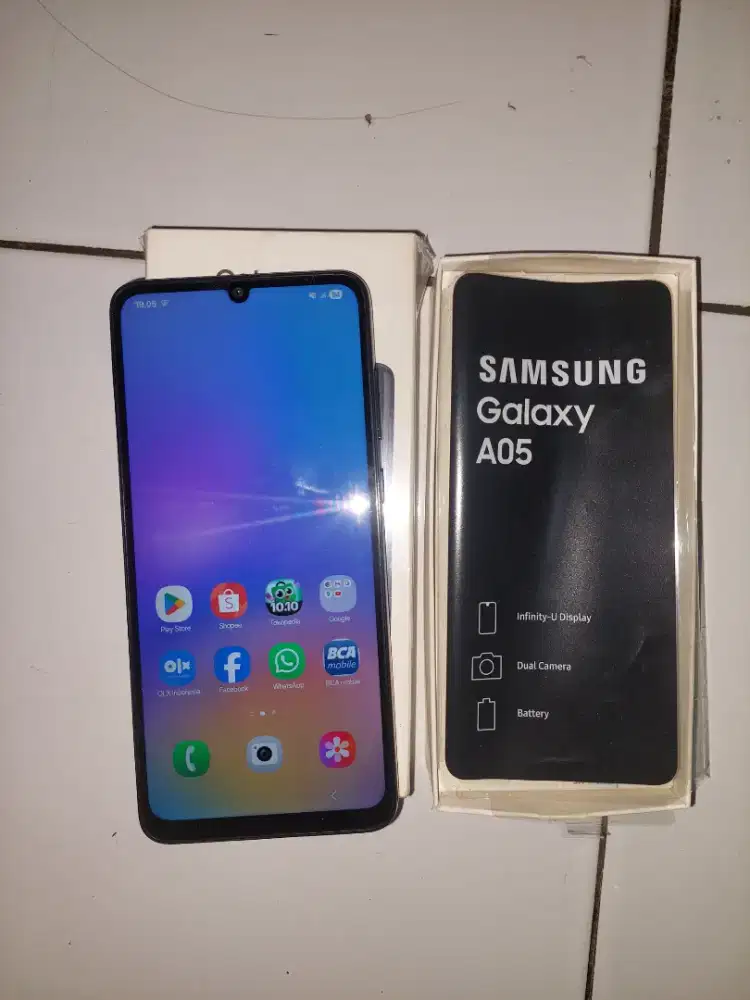 Samsung A05 ram 4/128