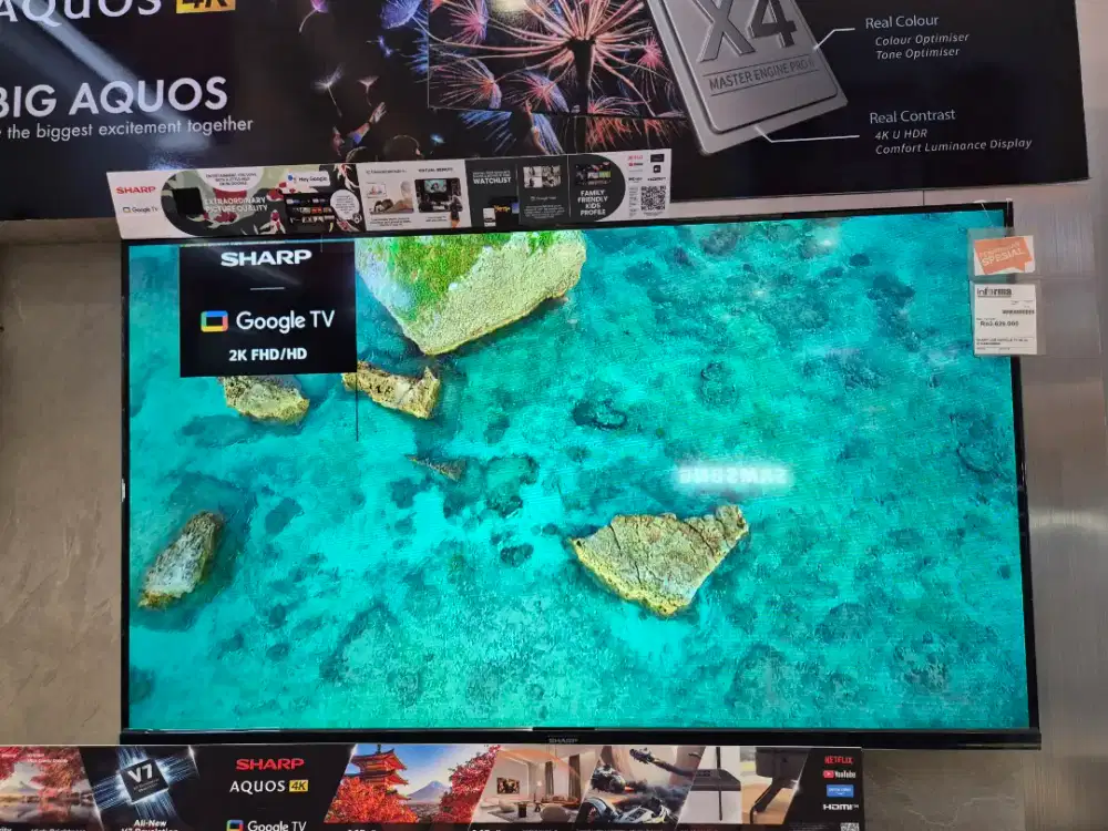 GOOGLE TV SHARP 43INCI