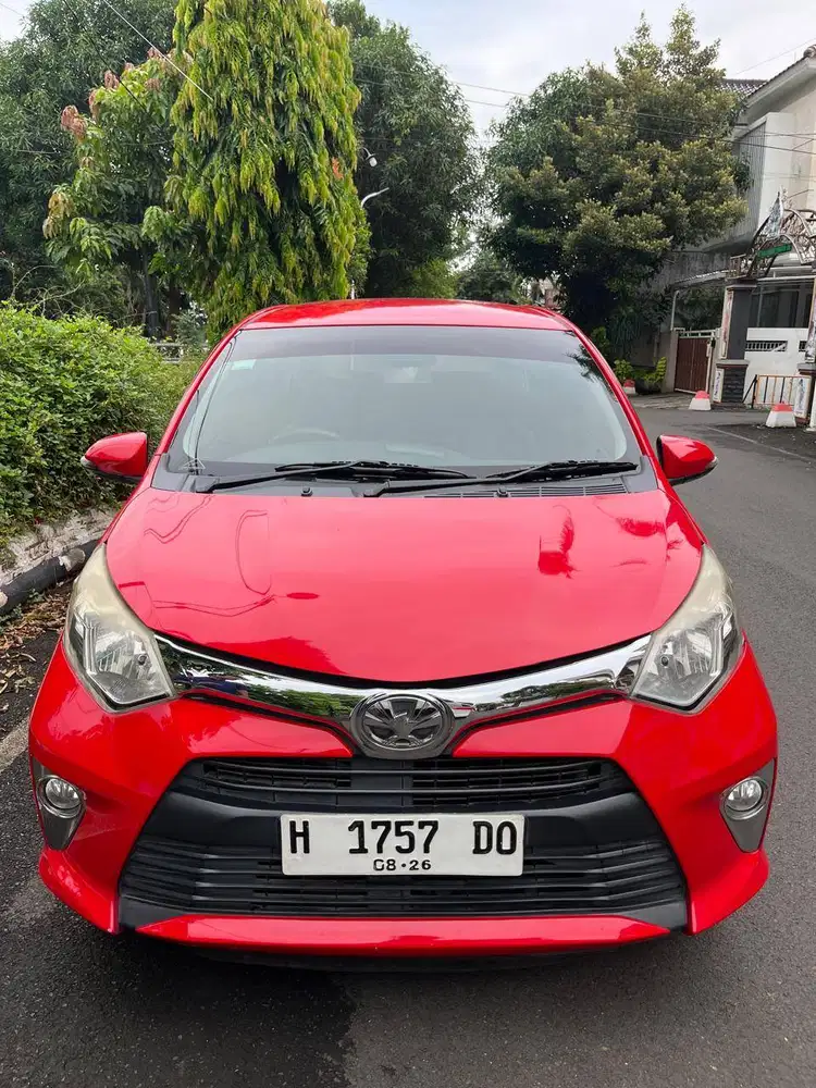 TOYOTA CALYA TYPE G 2017 MERAH