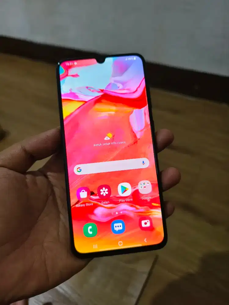Galaxy a70 ram 8gb/128gb
