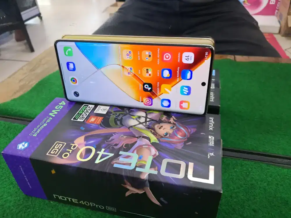 INFINIX NOTE40 Pro 5G mulus no minus lengkap