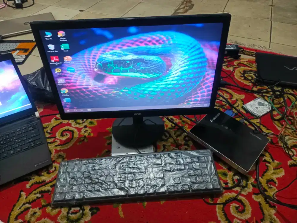 PC mini Lenovo fullset Ram4GB/ssd128GB bogor