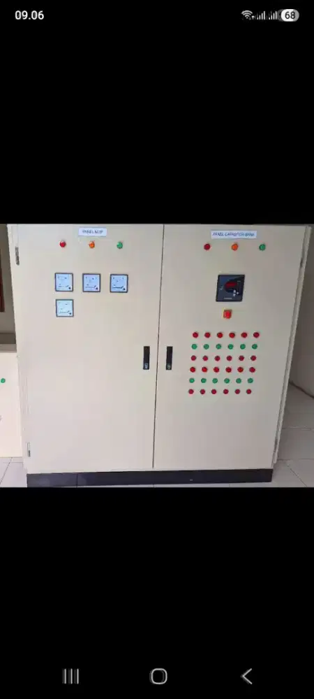 Panel ATS ..panel capasitor...panel star delta