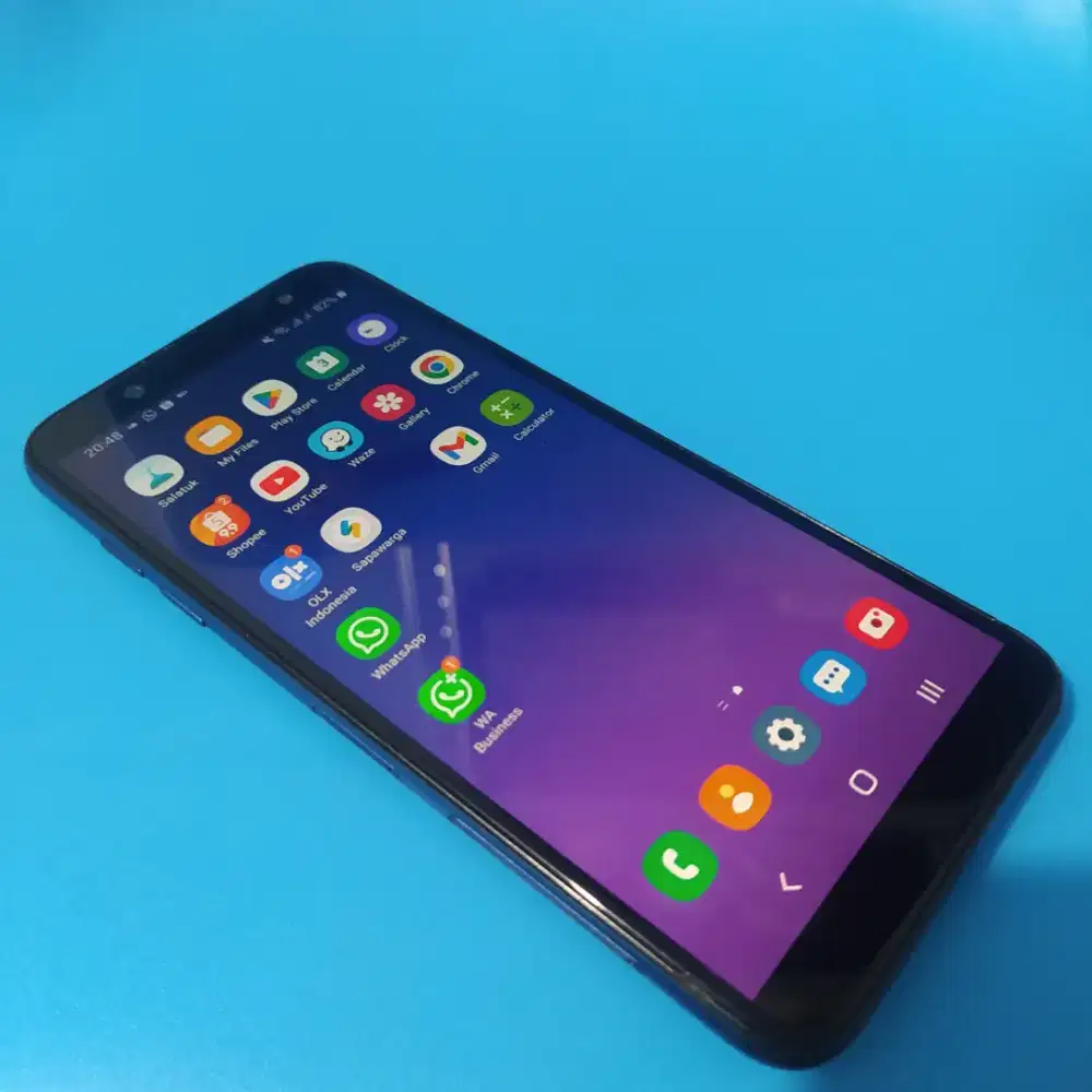Samsung A6 biru 3/32 gb (2018)