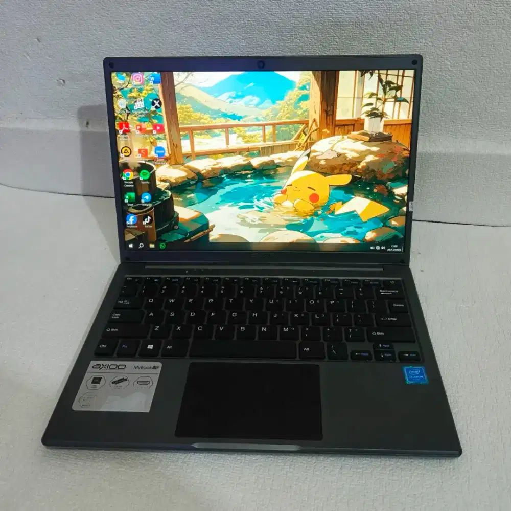 Axioo mybook 14F slim 2K ram6GB/ssd256GB bogor