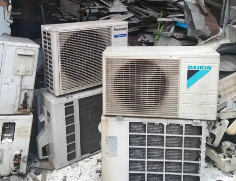 Terima ac bekas rusak mati bocor dll