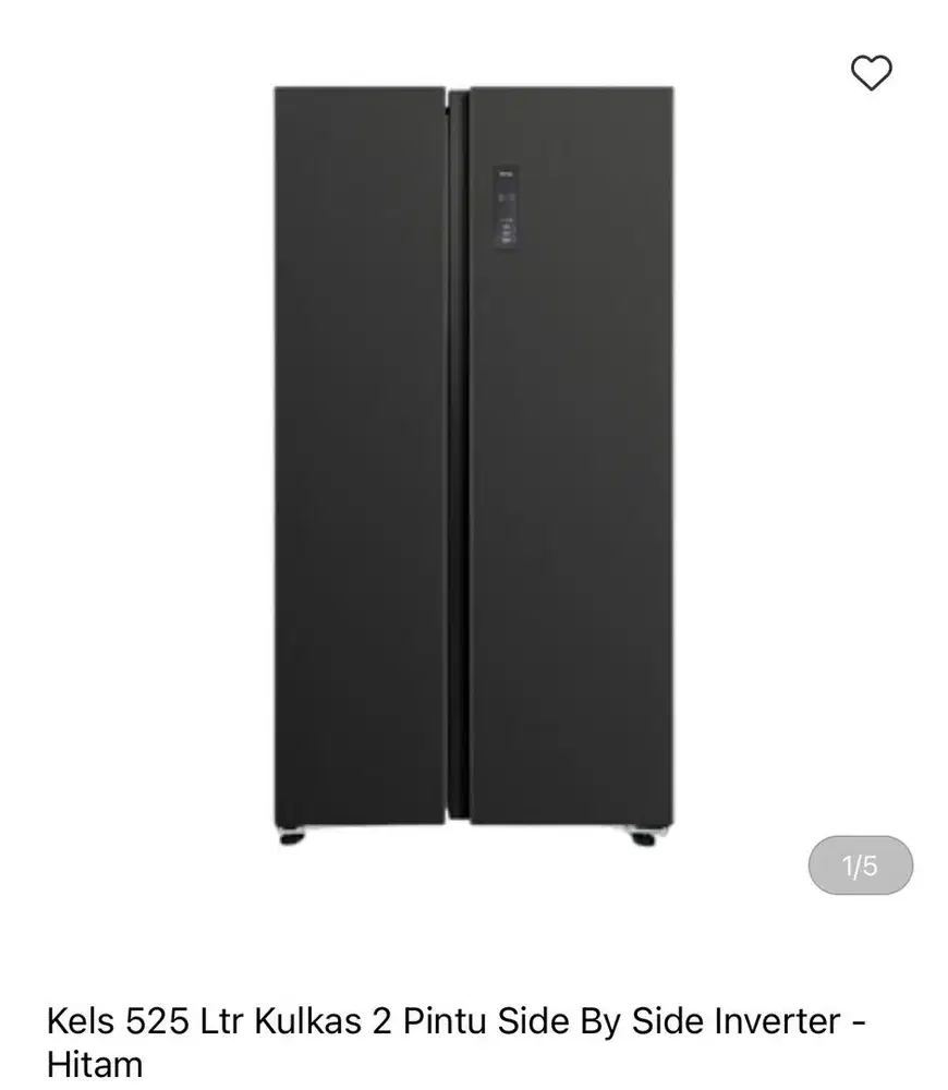 KELS Kulkas 2 pintu side by side bisa cicilan syarat ktp