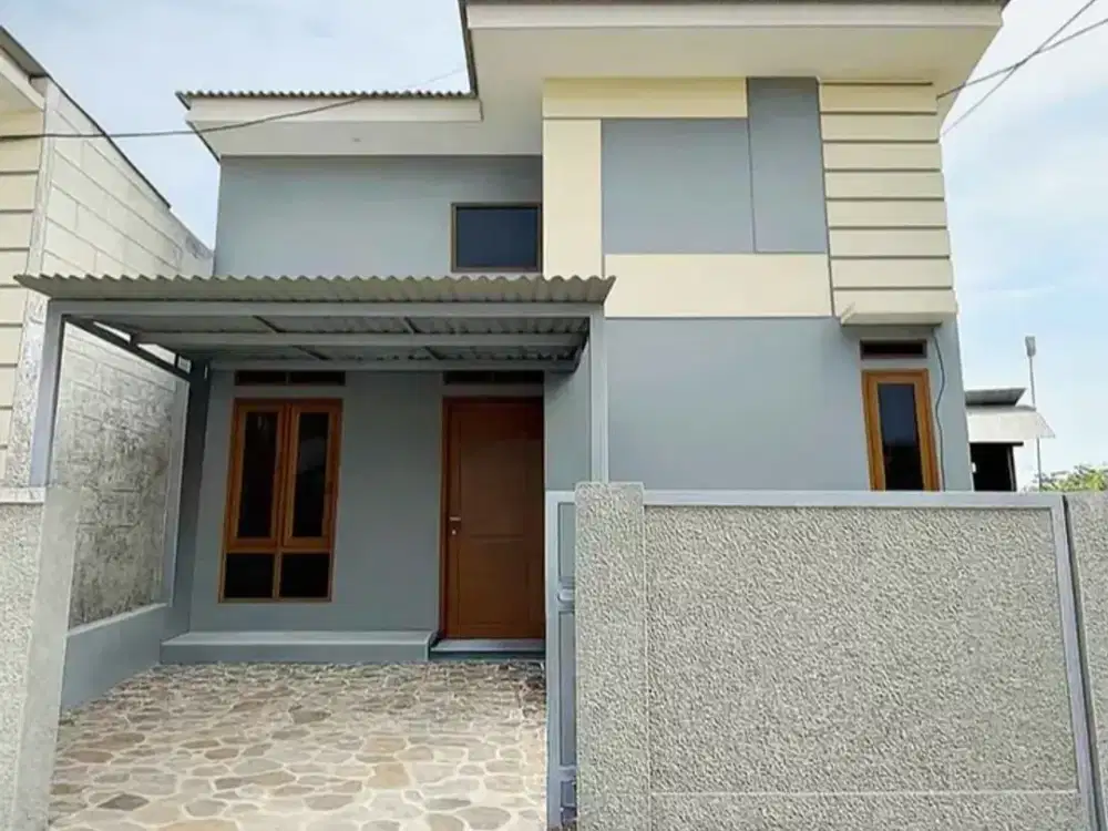 Jual Cepat 155 juta Free Canopy dan pagar selangkah dari stasiun KRL