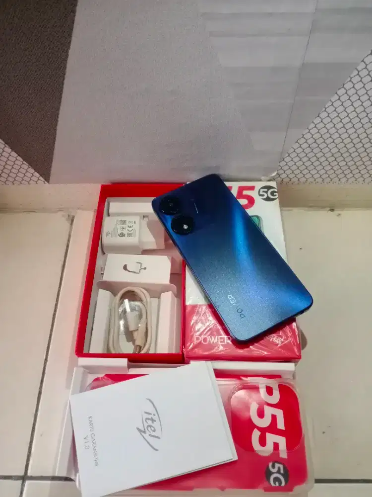 Itel p55 5g fullset no minus garansi on