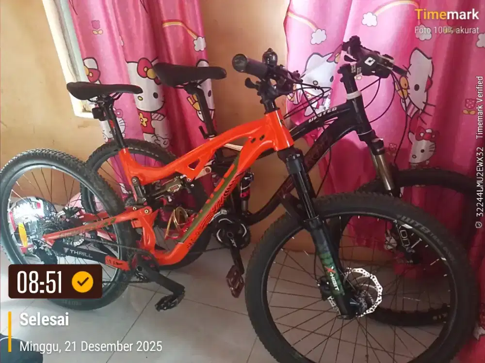 Sepeda mtb thrill ricochet t120 4.0 10speed