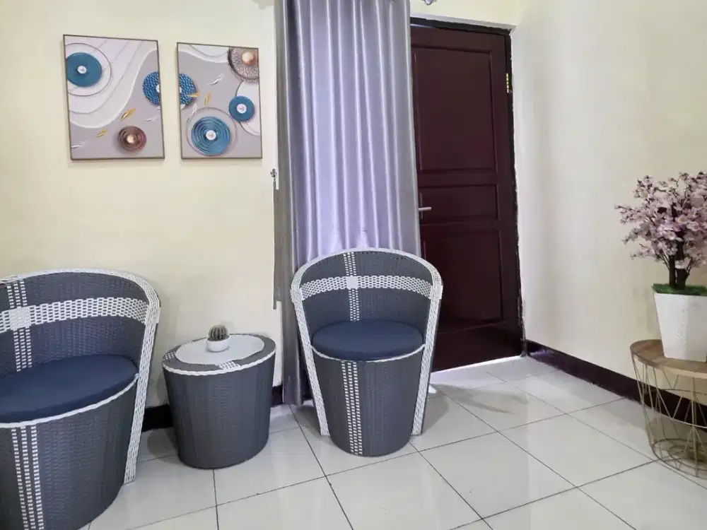 DIJUAL CEPAT RUMAH MINIMALIS 1 LT DI HARAPAN MULIA CLUSTER FLAMBOYAN