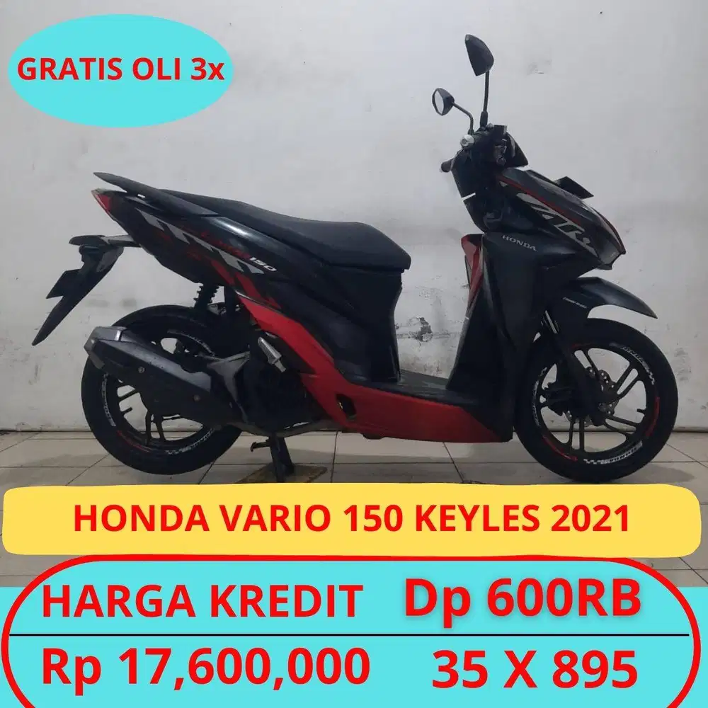 VARIO 150 KEYLES 2021 DP HANYA 600 RIBU GUYSS PROMO AKHIR TAHUN