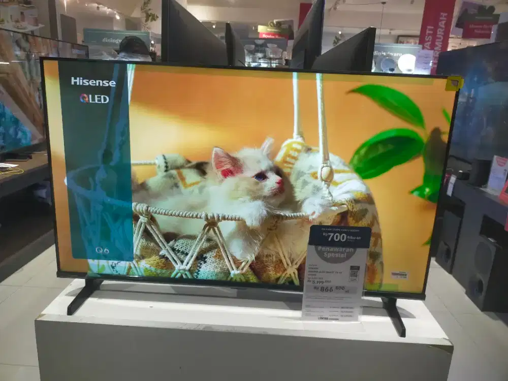 Promo tv 43 QLED dari hisense