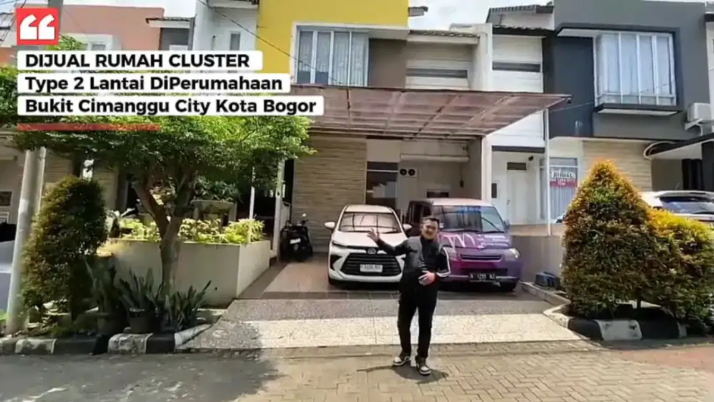 DIJUAL RUMAH CLUSTER DIKOTA BOGOR